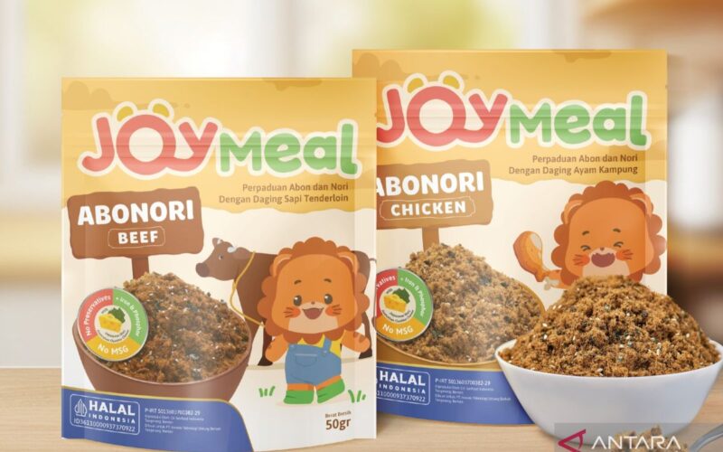 Joymeal rilis dua rasa abonori berbahan alami pendamping makan anak