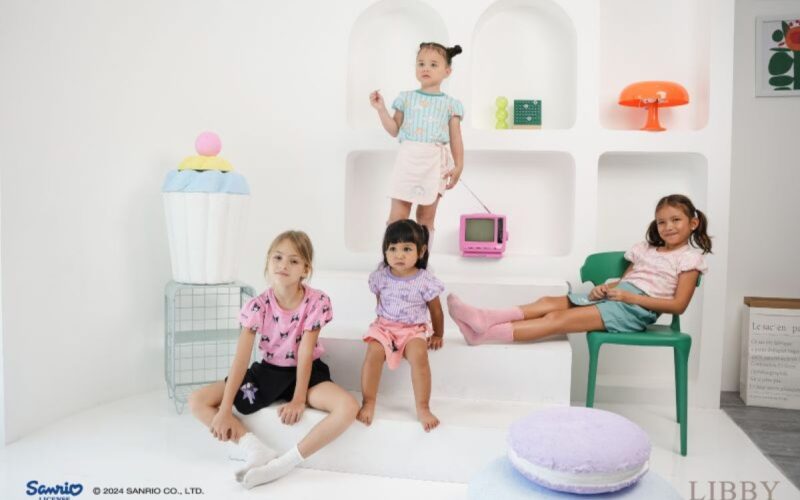 Libby dan Sanrio kolaborasi luncurkan pakaian anak berkarakter ikonik