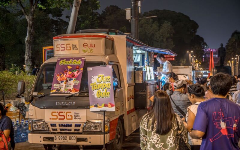 Gulu Jus hadirkan jus sehat lewat “foodtruck” sapa pegunjung GBK