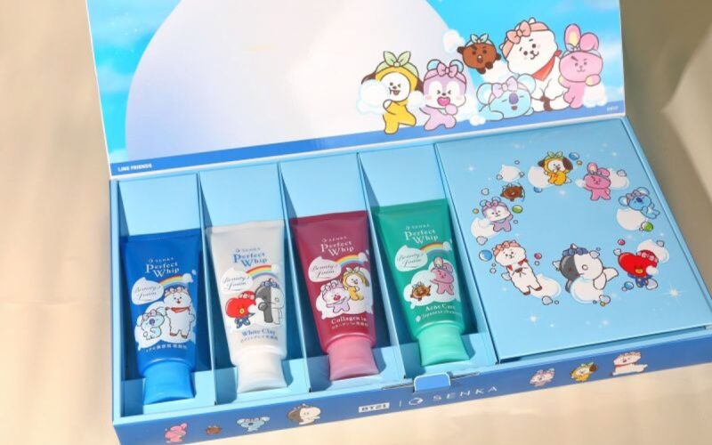 Kolaborasi Senka – BT21 hadirkan pembersih wajah dengan desain khusus